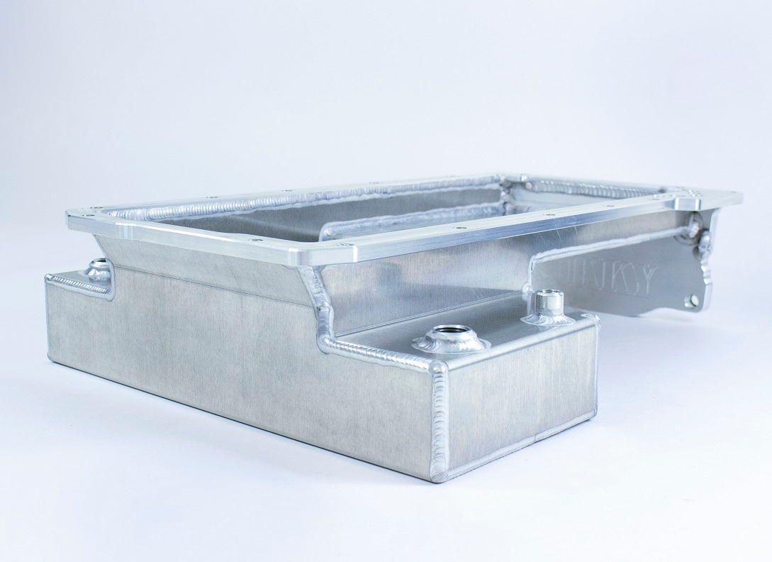 Sikky Universal LSX Swap Oil Pan - Front Sump - Includes: Removable Windage/Anti Slosh Baffle With Trap Doors, Hardware Kit and Magnetic Drain Plug (Reqd. - OPB-0#/PT1/DS01A)
