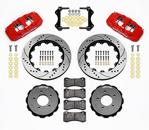 Wilwood Big Brake Kit Front Bmw,E46,99-06,Aero6,14.00 (Part #140-11974-DR)