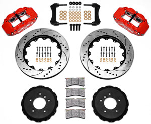 Wilwood Big Brake Kit Front Bmw,E36/M3,14.00 Rotor,Srp,Red (Part #140-9300-DR)