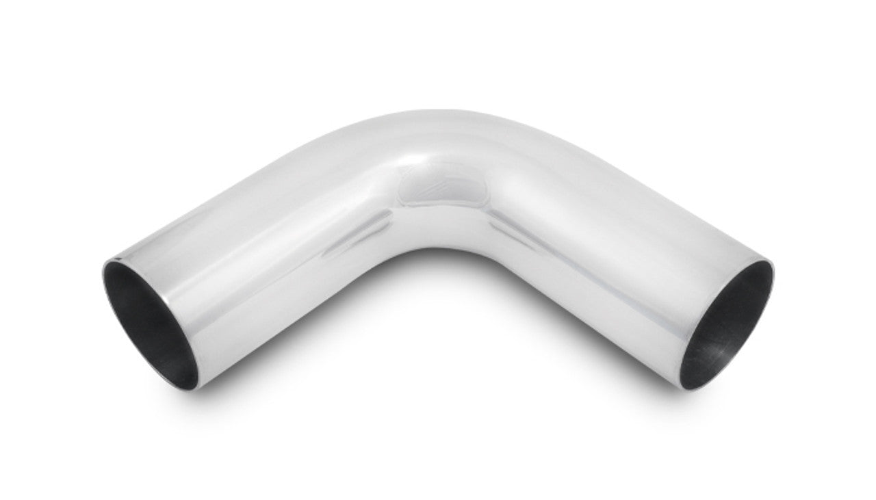 Vibrant 4 in 90-Degree Aluminum Bend, Polished