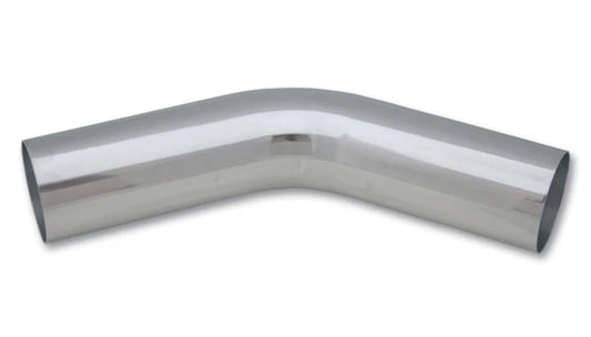 Vibrant 4 in 45-Degree Aluminum Bend, Polished