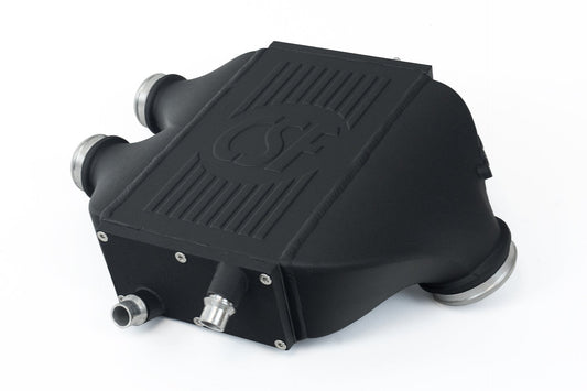 F8X M3 / M4 / M2 Comp Top Mount Charge-Air-Cooler - Crinkle Black Finish