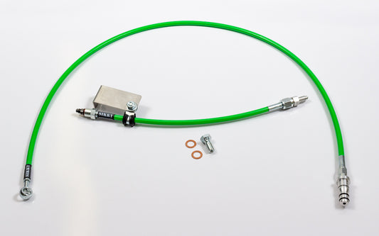 Sikky Universal TR6060 Clutch Line Kit, to work with Wilwood master cylinder. 36" long feed line, 12" bleeder line