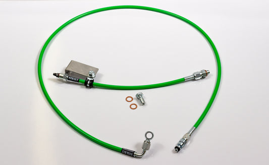 Sikky Universal T56 Clutch Line Kit, to work with Wilwood master cylinder. 48" long feed line, 12" bleeder line