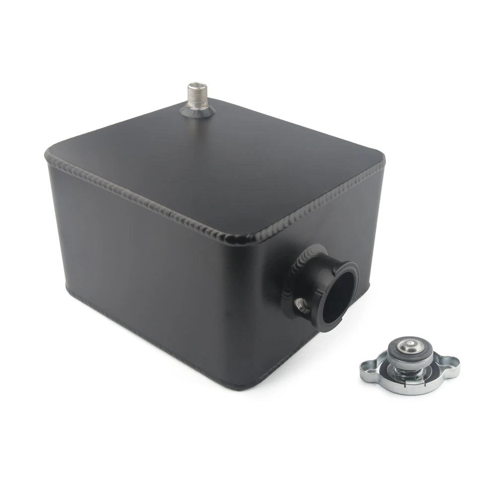 2L Aluminum Coolant Expansion tank – Black or Polished Finish with Cap