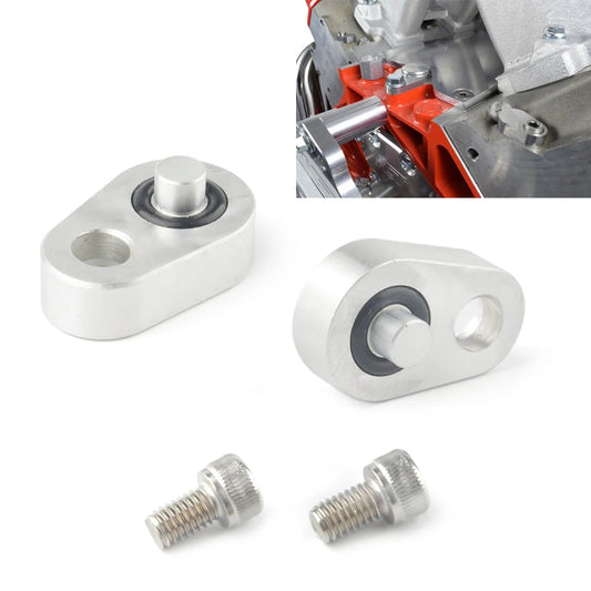 LS Steam Port Block‑Off Plates – Coolant Crossover Delete Kit (LS1/LS2/LS3/LS6, LQ4/LQ9, L92/L99, LM7/L33/LR4) 1997–2014