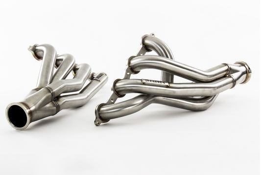 Sikky BMW E30 LS Swap Headers Stainless Steel 1 7/8" Primaries with 3" Collector and Complete V-Band Clamp Assembly (Gaskets and Hardware Included)