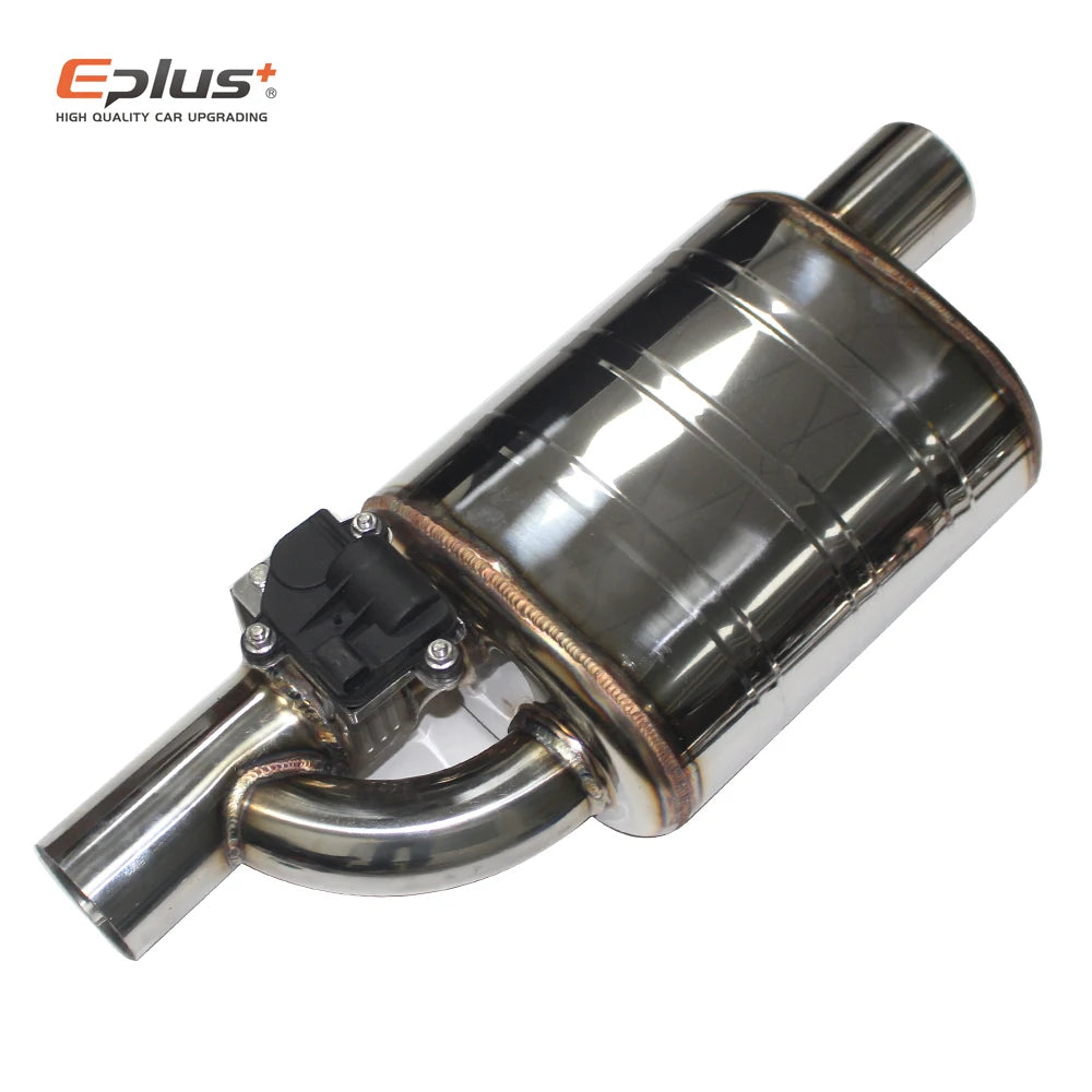 Universal Electric Exhaust Cutout Valve Kit – Adjustable Stainless Steel Silencer 51mm / 63mm / 70mm / 76mm