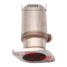 3" to 2.5" Stainless Steel Exhaust Flange Reducer with O₂ Sensor Bung – 2‑Bolt