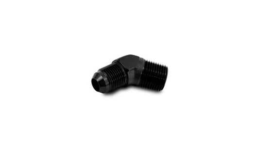 Vibrant Performance 45 Degree Adapter Fitt inchg; Size: -4AN x 3/8" NPT