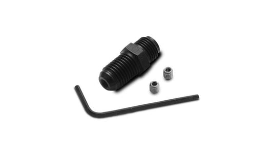 Vibrant Performance Oil Restrictor Fitt inchg Kit; Size: -4AN x 7/16-24, with 2 additional S.S. Jets