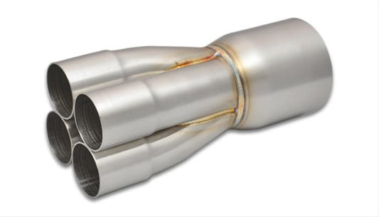 Vibrant Performance 4-1" Merge Collector, 1.875" Inlet, Merge 3.00, Outlet 3.50"