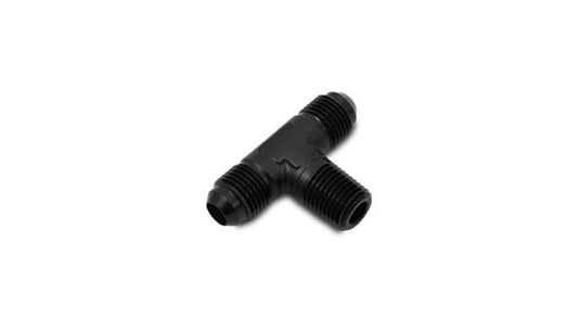 Vibrant Performance Male Flare to Pipe Tee Adapter Fitt inchg; Size: -4AN x 1/8" NPT