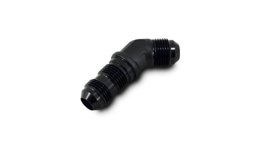 Vibrant Performance Bulkhead Adapter, 45 Degree Elbow; Size: - 8AN