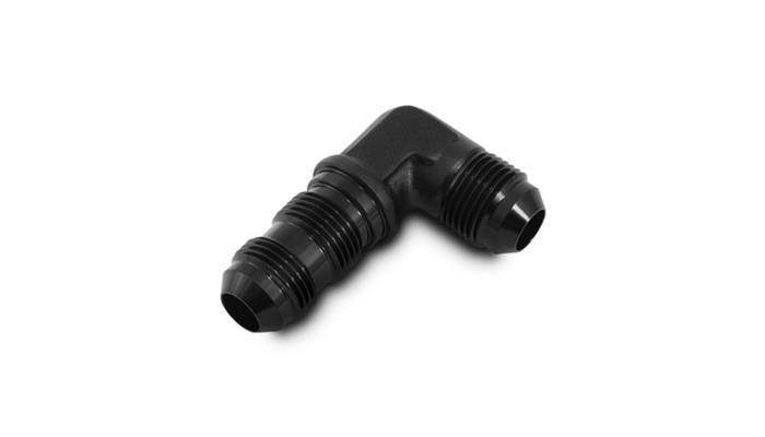 Vibrant Performance Bulkhead Adapter, 90 Degree Elbow; Size: -8AN