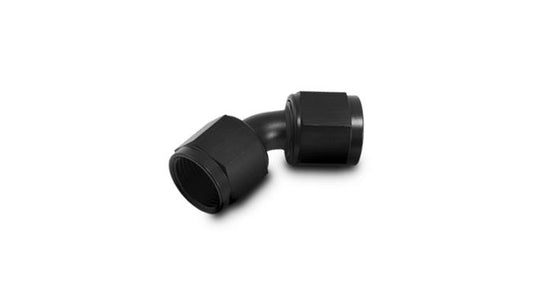 Vibrant Performance Female Union Adapter, 45 Degree; Size: -8AN