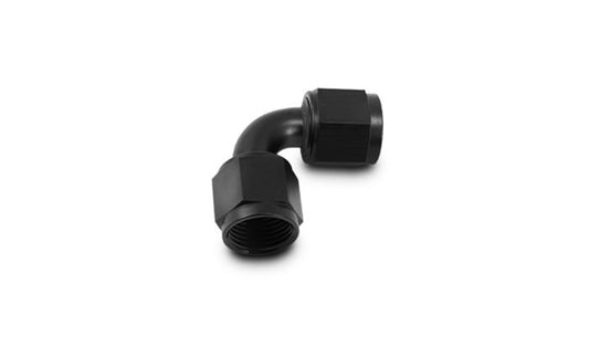 Vibrant Performance Female Union Adapter, 90 Degree; Size: -8AN