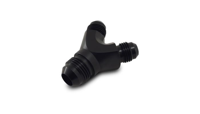 Vibrant Performance Y Adapter Fitt inchg; Size: -8AN x dual -8AN