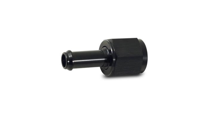 Vibrant Performance Female AN to Hose Barb Straight Adapter, AN Size: -8; Barb Size: 1/2"