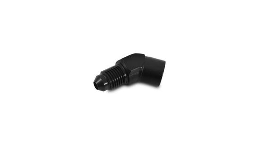 Vibrant Performance 45 Degree Male AN to Female NPT Adapter, AN Size: -4; NPT Size: 1/8"