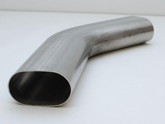 Vibrant Performance 45" Degree (horizontal) Oval Mandrel Bend, 3"