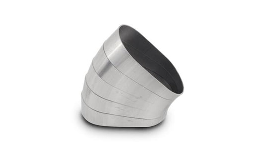 Vibrant Performance 45" Degree Horizontal Plane Oval Pie Cuts, Nominal Tube Size: 3"