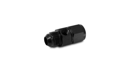Vibrant Performance Female AN to Male AN Flare Union Adapter with 1/8" NPT Port; Size: -6AN