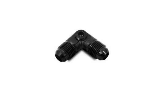 Vibrant Performance Male AN Flare 90 Degree Union Fitt inchg with 1/8" NPT Port; Size: -6AN