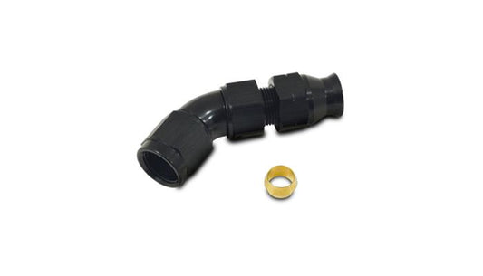Vibrant Performance 45 Degree Tube to Female AN Adapter, Tube O.D. - 1/2"; AN Size: -8