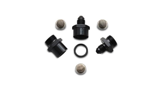 Vibrant Performance Inl inche Fuel/Oil Filter Set; Size: -8AN; inchcludes 3 filters (30/80/150 micron)