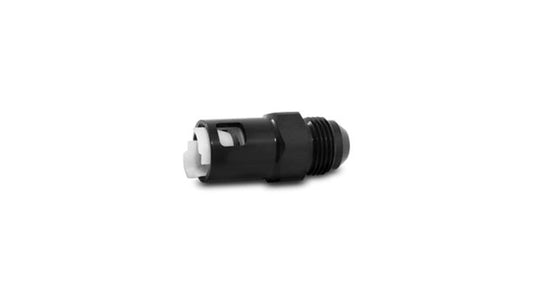 Vibrant Performance Quick Disconnect EFI Adapter Fitt inchg; Size: -8AN; Hose Size: 3/8"