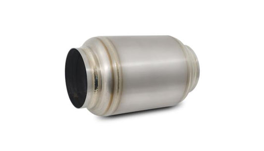 Vibrant Performance Race Mufflers, Inlet/Outlet ID: 3, Overall Length: 7"