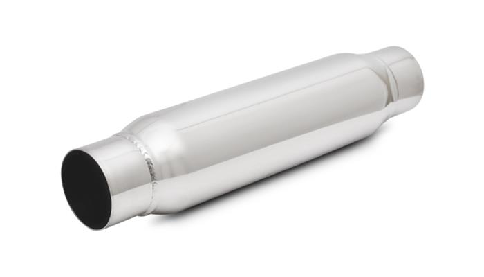 Vibrant Performance Bottle Style Resonator, 2.5" inlet/outlet x 12" long