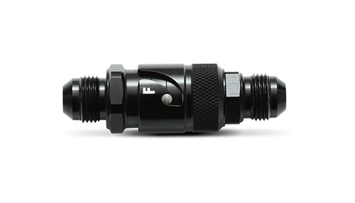 Vibrant Performance Dry Break Quick Release Adapter Fitt inchg; Size: -8AN