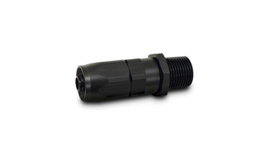 Vibrant Performance Male Straight Hose End Fitt inchg; Size: -8AN; Pipe Thread 1/4" NPT