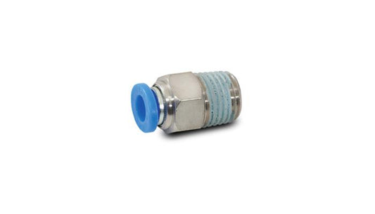 Vibrant Performance Male Straight Fitt inchg, for 5/32" O.D. Tub inchg (1/8" NPT Thread)