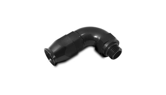Vibrant Performance 90 Degree High Flow Swivel Hose End Fitt inchg, -8AN Hose to 6 ORB