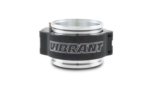Vibrant Performance PINLESS HD Clamp Assembly for 2.50" OD Tubing - Anodized Black Clamp