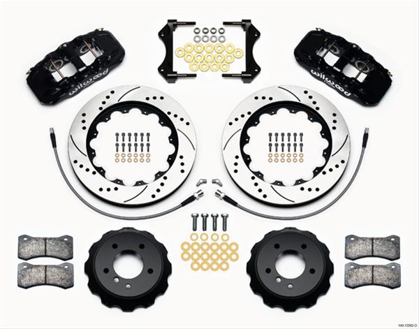 Wilwood Big Brake Kit Front Bmw E90,07-11,Aero6,14.00X1.25 (Part #140-13582-D)