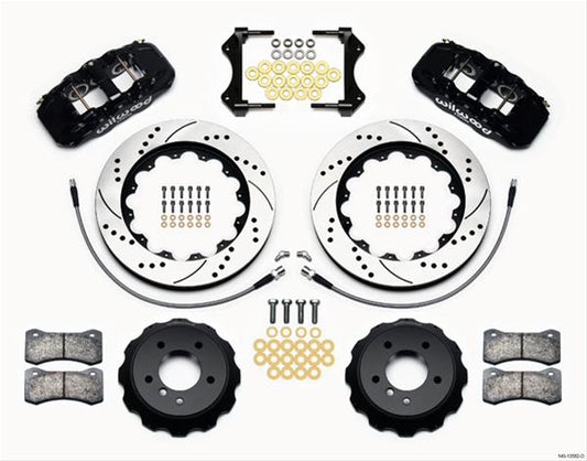 Wilwood Big Brake Kit Front Bmw E90,07-11,Aero6,14.00X1.25 (Part #140-13582-D)