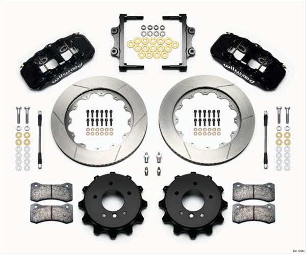 Wilwood Big Brake Kit Rear Bmw E90,07-11,Aero4,14.00X1.10 (Part #140-13583)