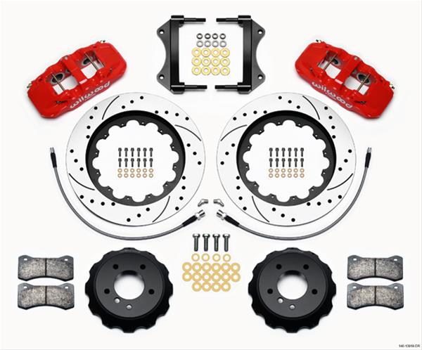 Wilwood Big Brake Kit Front Bmw E90,07-11,Aero6,15.00X1.25 (Part #140-13919-DR)