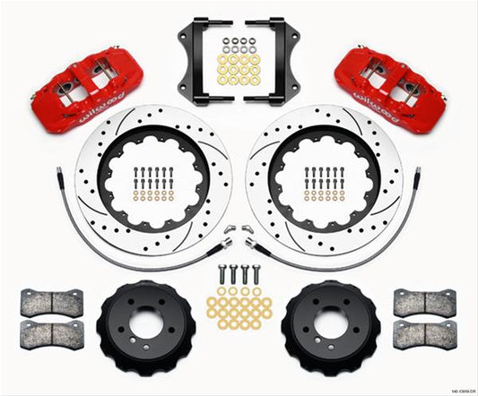 Wilwood Big Brake Kit Front Bmw E90,07-11,Aero6,15.00X1.25 (Part #140-13919-DR)