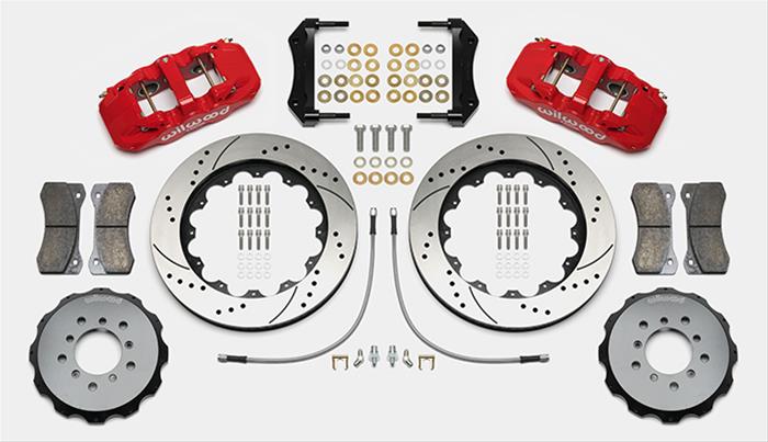 Wilwood Big Brake Kit Front Bmw,E46 M3,01-06,Aero6,14.00 (Part #140-14751-DR)