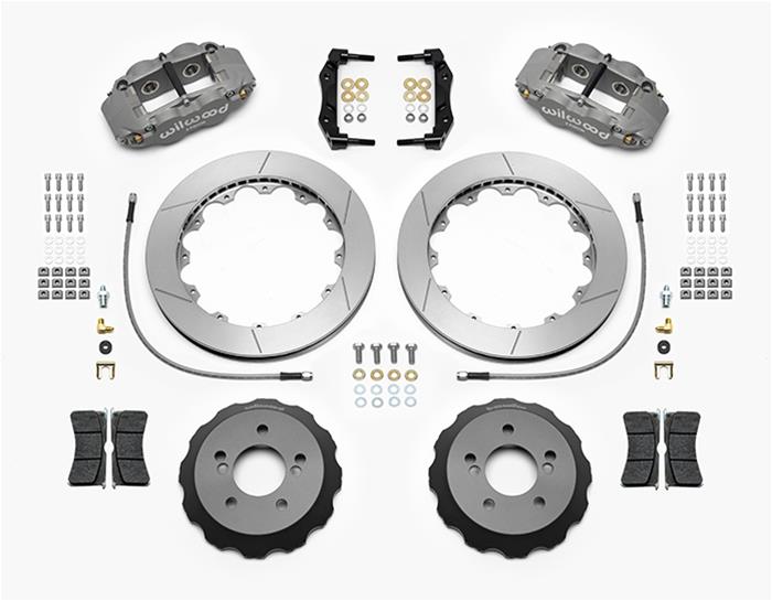 Wilwood Big Brake Kit Rear Bmw E46/M3,01-06,Fnsl4R/St,Road (Part #140-14980)